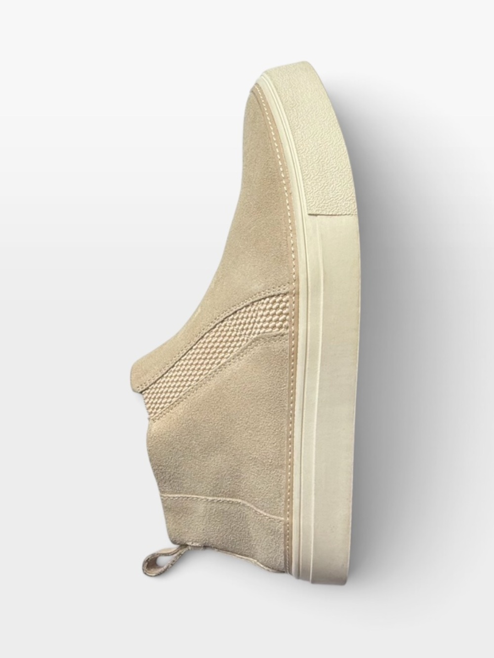 Toms Bryce Suede Slip on Booties Women's Size 9 High Top Tan - Picture 7 of 14